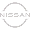 electric Nissan logo black and white